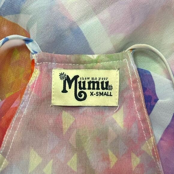 SHOW ME YOUR MUMU Bronte Salvation Mountain Maxi Dress Tropical Beach Cruise - Picture 12 of 13